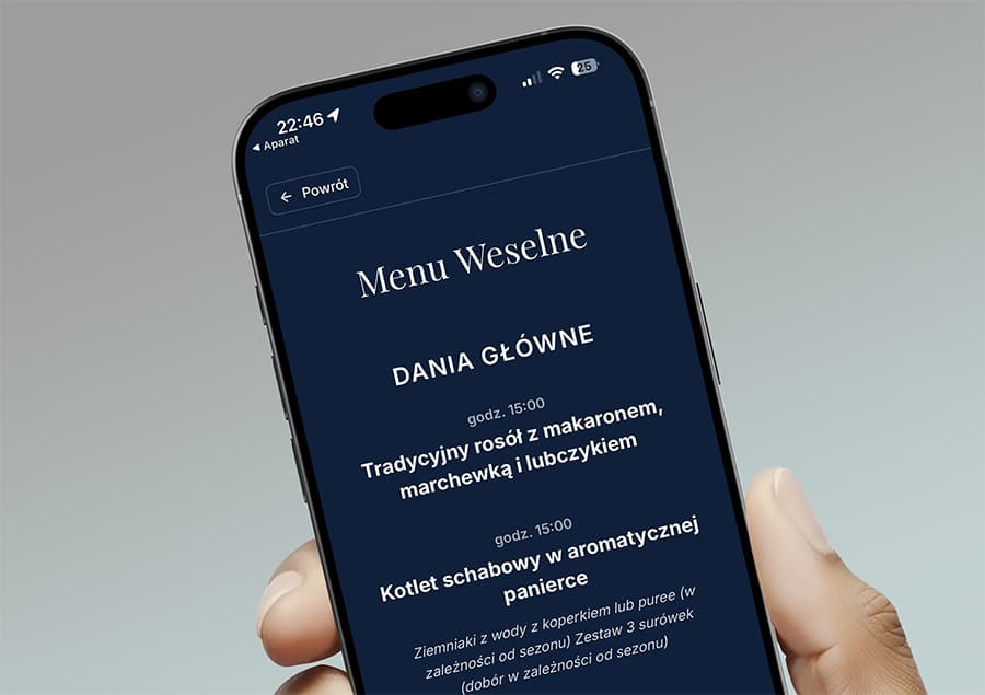 Cyfrowe menu