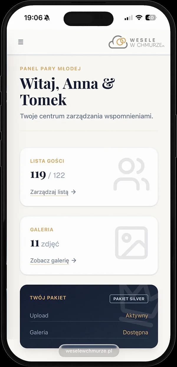 Aplikacja mobilna dla gości